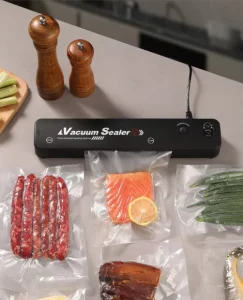 Vacuum Sealing Machine Household Food Preservation Dry Wet Dual-use Plastic Sealing Machine Vacuum Pumping for Household Easy