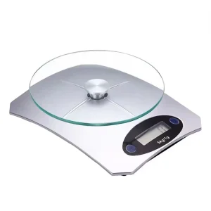 Veidt Weighing Digital Kitchen Digital Scale 5kg Slim Stainless Steel Electronic Digital Kitchen Scales Food Scale
