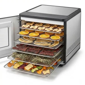 Versatile Dehydrator Vs Freeze Dryer 400W 6 Tray Mini Food Drying Machine for Fruits and Vegetables Reliable Manufacturer