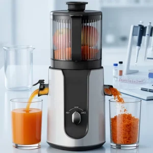 Vertical Cold Press Slow Juicer Electric Automatic Big Mouth Juice Pulp Separation Easy Clean Low Noise Fruit Vegetable Juicer