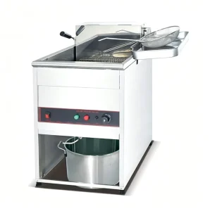 Vertical Commercial Stainless Steel Electric Deep Fat Chicken Fryer 220V 40 Liters