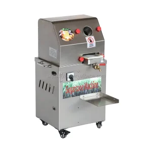 Vertical Fully Automatic Fresh Sugarcane Juicer 304 Stainless Steel Small Commercial Street Stall Multiple Models Available