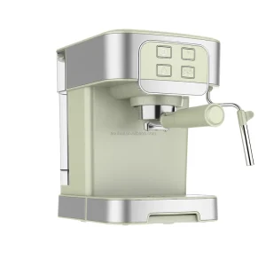 Vintage Italian Electric Single Serve Espresso Machine Portable Coffee Maker for Household RV Hotel Use 360 Rotary Steam Rod