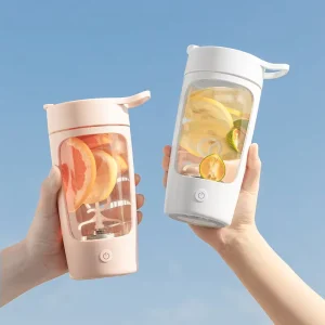 Vitamer 650ml Push Button Hotel Use Portable Travel Juice Blender Electric Mini Juicer USB Rechargeable Blender Cup