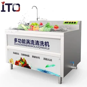 Vortex Bubbles Fruit Vegetable Washer Washing Machine for Restaurant