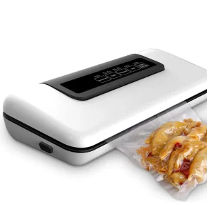 W300 Electric Household Food Vacuum Sealing Machine Sous Vide Vacuum Sealer 120W Power Automatic Operation for Vegetables