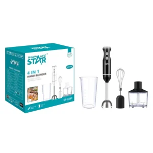 WINNING STAR ST 2281 AC110V 4 in 1 Blender Food Chopper Household Hand Mixer Multi function Electric Hand Blender