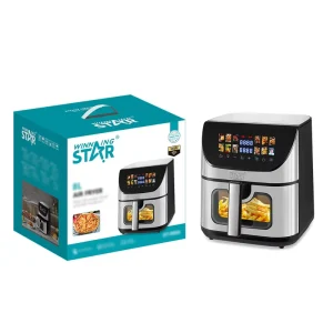 WINNING STAR ST 9694 2200W 8L Oil Pan Digital Touch Screen Oilless Cooker Time Control Hot Air Fryers Oven