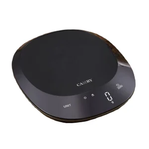 Waterproof Dustproof Digital Kitchen Scales 5kg/11lb LED Display Digital Kitchen Scale Fingerprint Resistant Finish