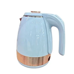 Waterproof Portable Double Layer 220V 1.8L Stainless Steel Automatic Shut-off Visible Temperature Electric Kettle