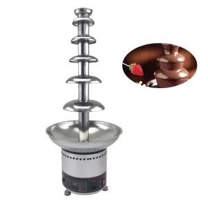 Wedding Birthday Party 4 5 6 7 Layers Chocolate Waterfall Fountain Machine