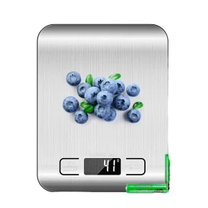 Weighing Small LCD 5kg Large Stainless Steel Cooking Baking Weighing Digital Food Kitchen Scale