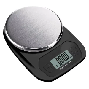 Weight Measuring Mini Food Scale Stainless Steel Electronic Kitchen Scale Portable LCD Display Digital Kitchen Scale Food