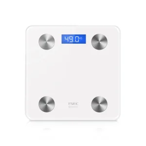 Weight Tracking App LED Digital Body Analysis Scale Bathroom Bluetooth Body Fat BMI Scale