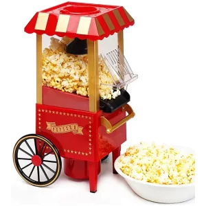 White Color Popcorn Machine Popcorn Maker 1200W