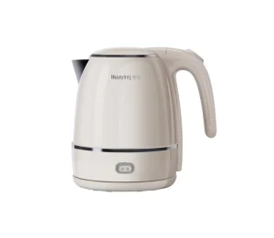 White Electric Kettle 1.8L Stainless Steel 304 1500W Chinese Temperature Controller