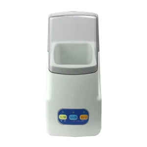 White Electric Yogurt Machine Small Desktop Frozen Yogurt Maker with Temperature Control for Household Use