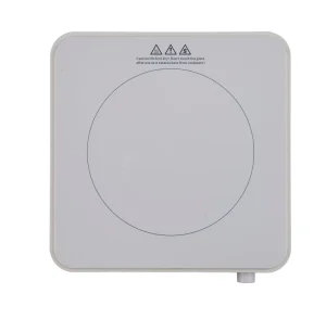 White Single Induction Cooker Mini Table Portable Square Shape Electric Induction Stove