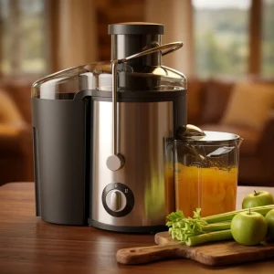Whole Juicer Cold Press Extractor with Filter-Free Easy Clean Electric Fruit Juicer Machine with Large Caliber