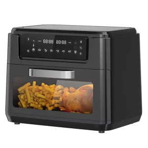 Wide 12L Air Fryer Oven 12 Liter Visual Glass Window Automatic Smart Large Air Fryer