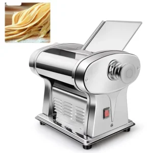 Wide Commercial Electric Noodle Pressing Machine Stainless Steel Pasta Maker Multifunctional Noodle Rolling