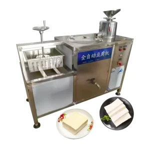 Widely Used High Productivity Soybean Milk and Tofu Making Machine with 12KW Motor 30kg/h Tofu Capacity