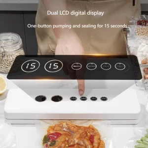 Wireless Charging Packaging Machine With Vacuum Bags Keep Fresh Household Food Vacuum Sealer