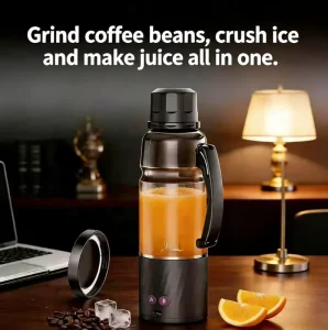 Wireless Portable Juicer Machine Personal Electric USB 650ml Portable Juicer Shakes and Smoothies Small Blenders