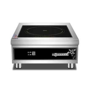 With High Quality Commercial Electric Induction Cooker Stove 6000W Single Head Pure Copper Coil Magnetic Switch Hot Plate Flat