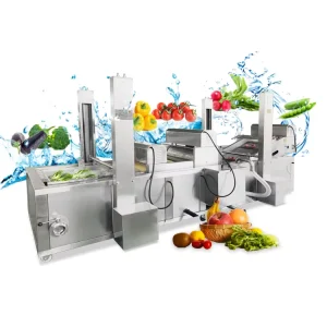 With Water Circulatory System Asparagus Washing Machine Asparagus Bubble Washing Machine