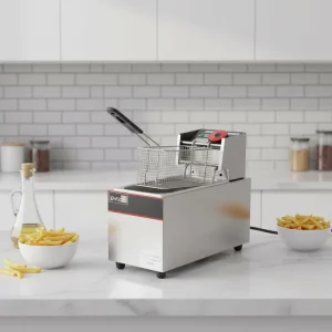 XC DF 80 Electric New Small Deep Fryer Potato Chips Fryer Machine 304 Stainless Steel High Productivity