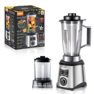 YC-138 2 in 1 Blender 2.0L EU US Plug Electric Food Processor Multi-Function Juicer Mixer with Grinder for Home Smoothie