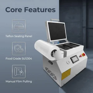 YT 800T Food Grade Vacuum Sealer Machine with Single Chambers for High Volume Packaging