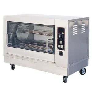 YXD 268 Commercial Kitchen Equipment Stainless Steel Electric BBQ Rotisserie Spit Equipment