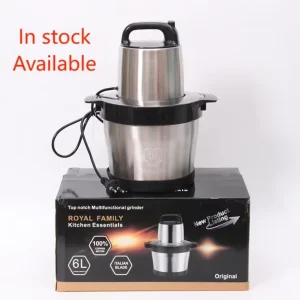 Yam Pounder Machine 6L Fufu Pounding Blender Meat Chopper Electric Meat Grinder