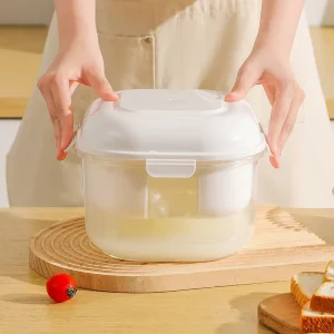 Yogurt Filter with Lid, Whey Separator, Milk Filter, Homemade Cheese, Vegetable Dehydrator, Vegetable Squeezer
