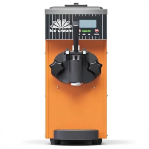 ZB-BQL68 Stainless Steel Commercial Small Vertical Cone Ice Cream Maker Countertop Three-Color Soft Ice Cream Machine CE