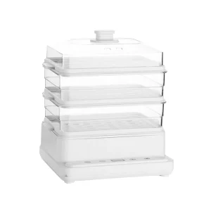 ZESHENG Factory Multi functional Electric Steamer Can Keep Warm Reservation Breakfast Three Layer Steamer