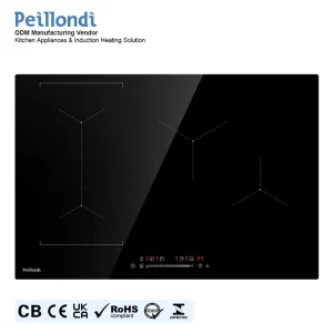 high efficiency Tempered Glass Touch Control Electric Stove Built in Induction Cooktop 4 Burner 77cm Kitchen Appliance
