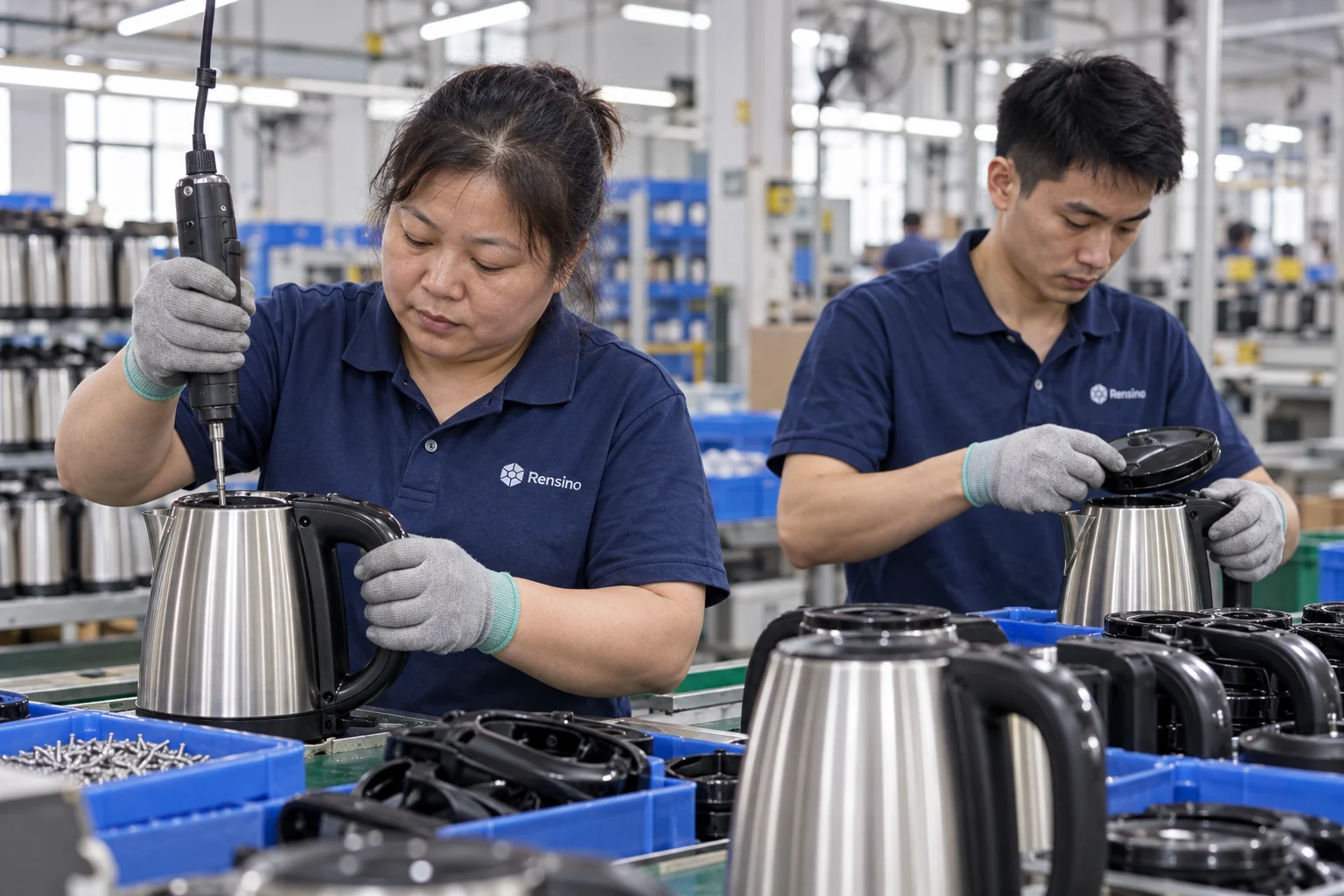Electric kettle assembly